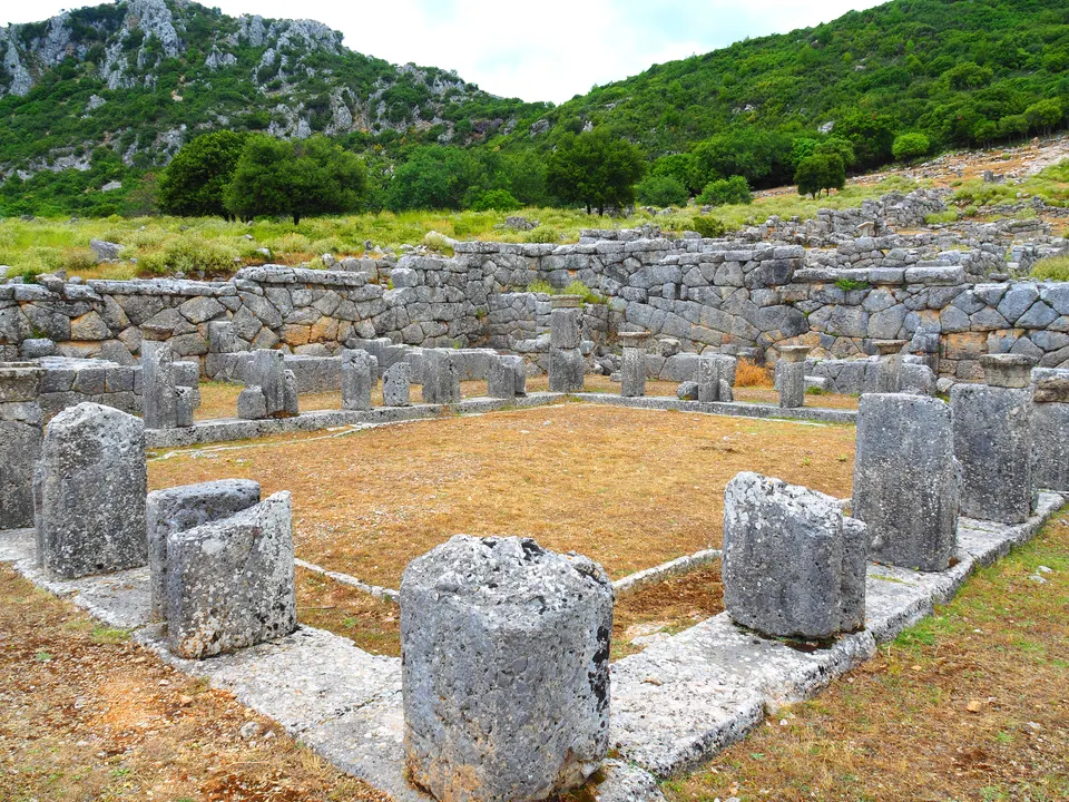 Ancient Kassope, photo by George Kafantaris / Wikimedia Commons