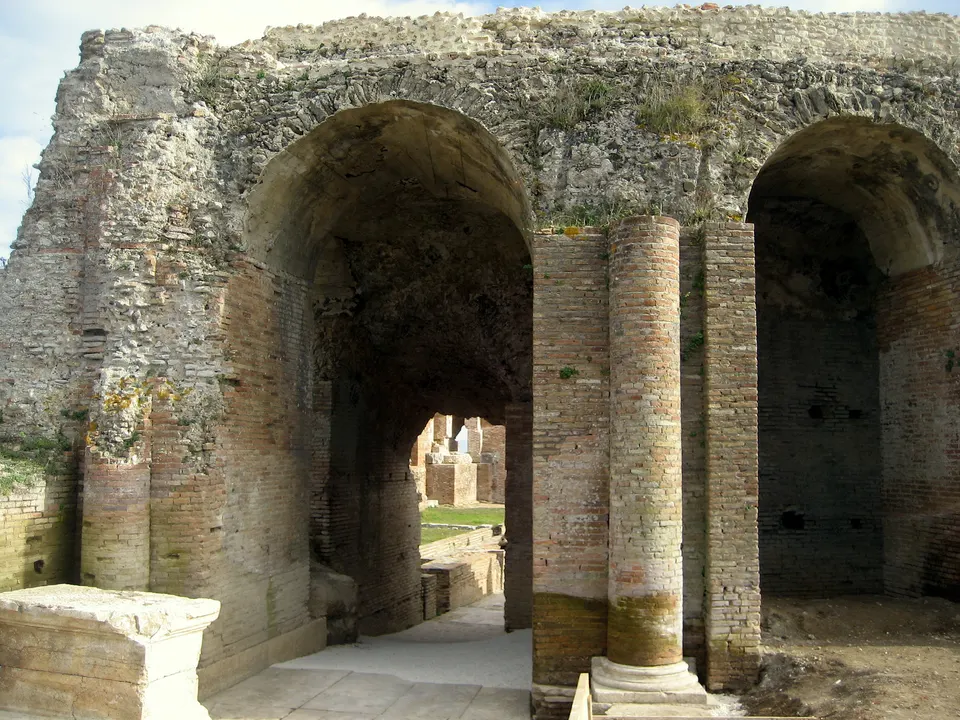 Roman Odeon of Nikopolis, photo by Vassiliki Feidopoulou / Wikimedia Commons